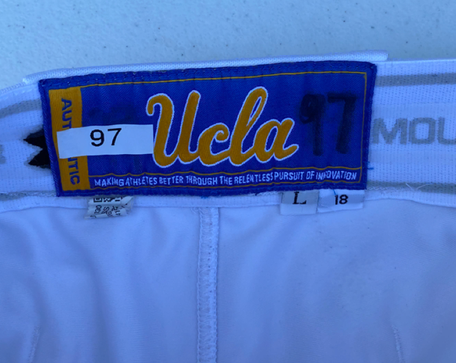 Delanie Wisz UCLA Softball GAME WORN Pants (Size L)