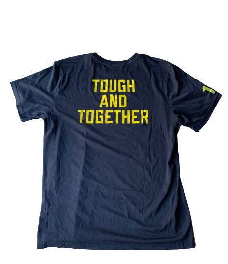 Shakur Juiston Oregon Basketball "TOUGH AND TOGETHER" Nike Dri-Fit T-Shirt (Size XL)