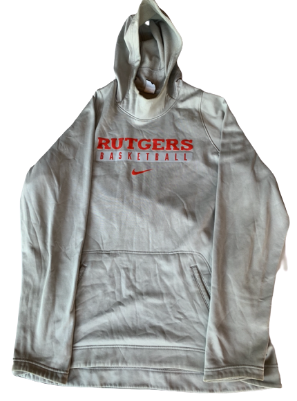 Deshawn Freeman Rutgers Team Issued Sweatshirt (Size XLT)