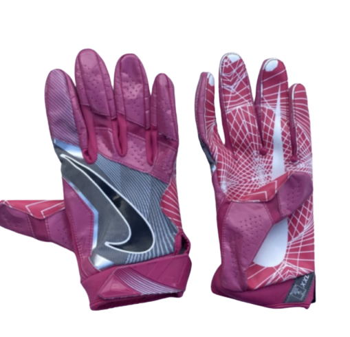 Dayan Lake Pink NIKE Football Gloves (Size XXL)
