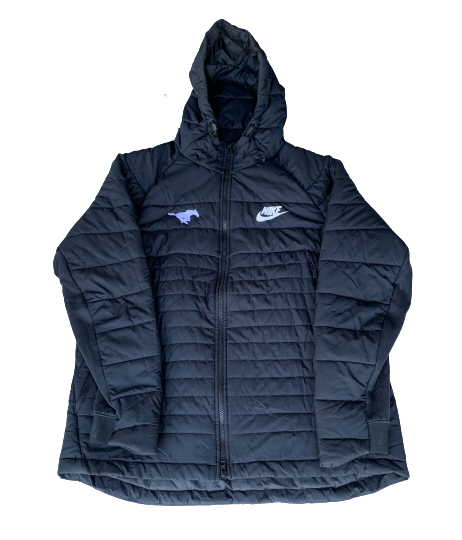 Jarrey Foster SMU Nike Player Exclusive Winter Jacket (Size XL)