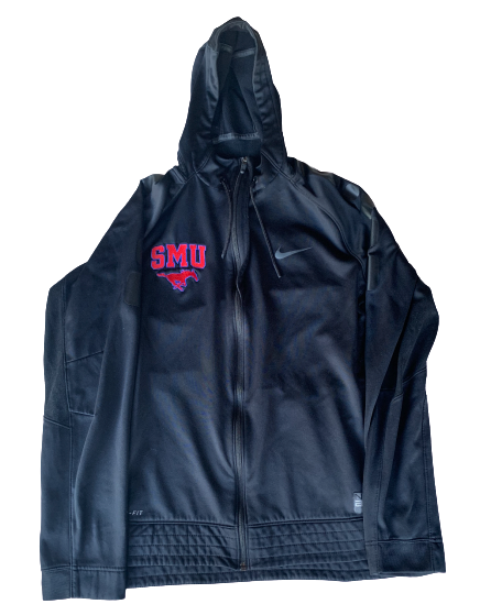 Jarrey Foster SMU Nike Zip-Up Jacket (Size L)