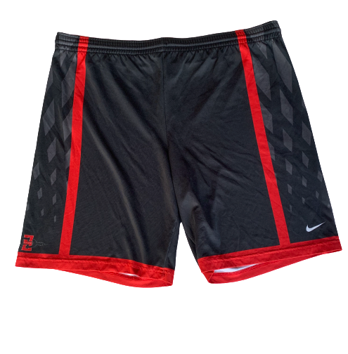 Malik Pope San Diego State Basketball Nike Practice Shorts (Size XL)