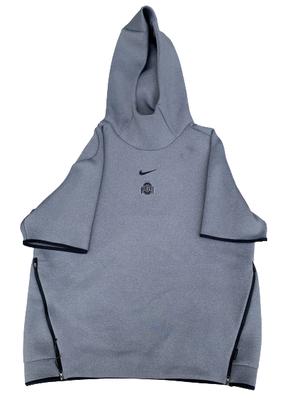 Brock Davin Ohio State Nike Short Sleeve Travel Hoodie (Size XL)