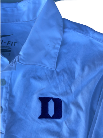 Mark Gilbert Duke Nike Polo Shirt (Size M)