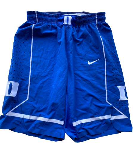 Trevon Duval Duke Basketball 2016-2017 Game Shorts (Size 36)
