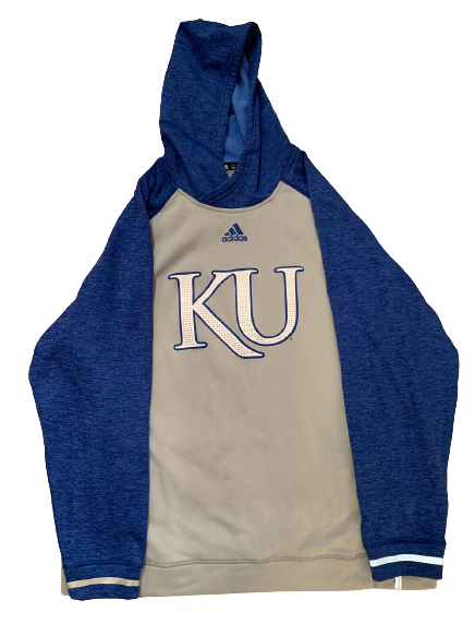 Hakeem Adeniji Kansas Adidas Sweatshirt (Size XXL)