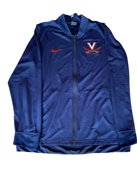 Jay Huff Virginia Basketball Team Issued Jacket (Size XLT)