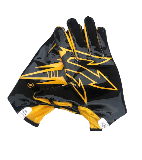 Arizona State Player Exclusive Football Gloves (Size 2XL)