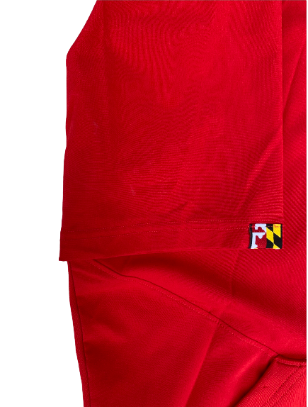 Maryland Basketball Short Sleeve 1/4 Zip (Size L)