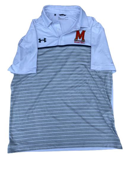 Maryland Basketball Polo Shirt (Size L)