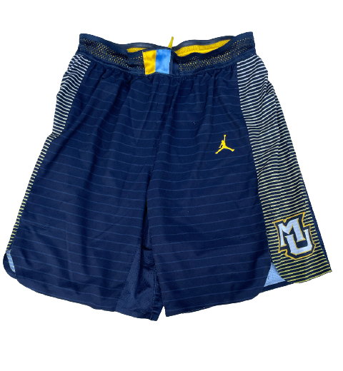 Marquette Basketball 2017-2018 Game Shorts (Size 40)
