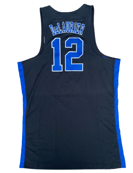 Javin DeLaurier Duke Basketball 2016-2017 Season Game-Worn Jersey (Size 48 +4 Length)