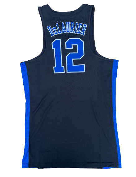 Javin DeLaurier Duke Basketball 2017-2018 Game-Worn Jersey (Size 46 +4 Length)