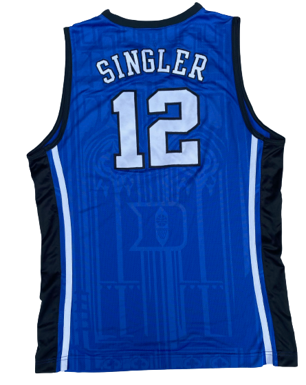 Kyle Singler Duke Basketball 2010-2011 Season Game Worn Uniform (Photo Matched)