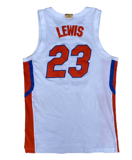 Scottie Lewis Florida Basketball 2020-2021 NCAA Tournament Game-Worn Jersey (Size 46) - Photo Matched