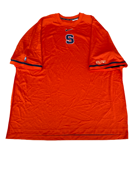 Kris Joseph Syracuse Basketball Team Exclusive Short Sleeve Pre-Game Warm-Up (Size 3XL)