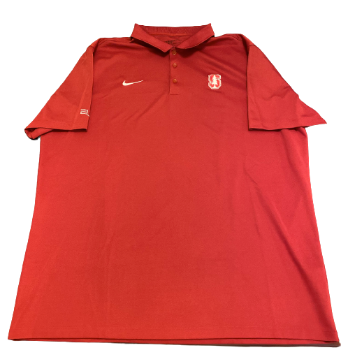 Brendan Beck Stanford Baseball Team Issued Polo (Size XL)