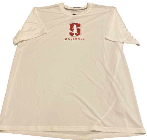 Brendan Beck Stanford Baseball Team Issued Workout Shirt (Size XL)