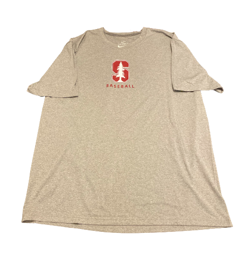 Brendan Beck Stanford Baseball Team Exclusive Workout Shirt (Size XL)