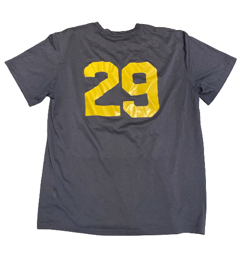 Blake Beers Michigan Baseball Team Exclusive Practice Shirt (Size XL)