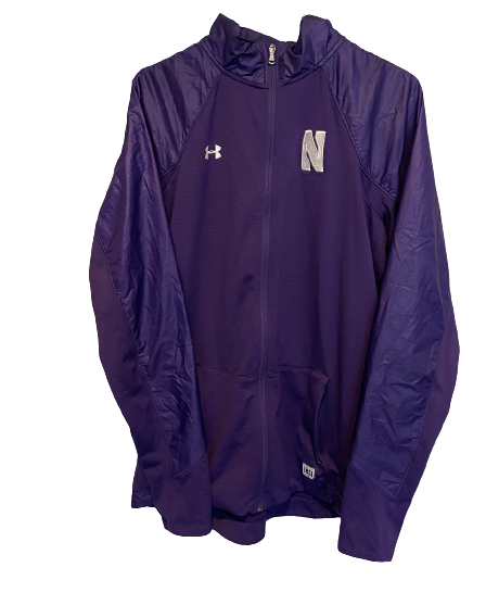 Bryana Hopkins Northwestern Basketball Sweatshirt (Size L)