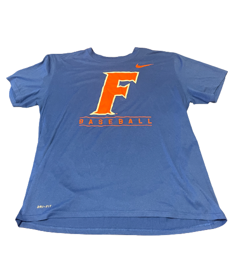 Christian Scott Florida Baseball Team Issued Workout Shirt (Size XL)