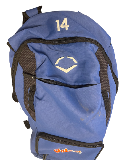 Christian Scott Florida Baseball Team Exclusive EvoShield Brand Backpack with Number