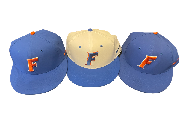 Christian Scott Florida Baseball Set of (3) Game Hats