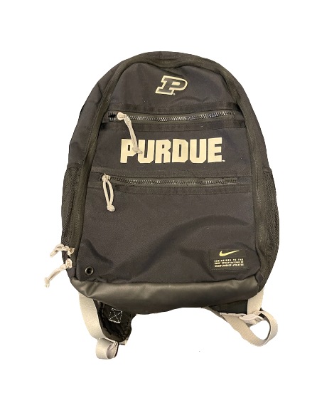 Marcellus Moore Purdue Football Team Issued "Purdue Student-Athlete" Backpack