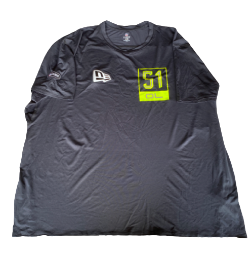 Rashawn Slater NFL Combine Workout Shirt (Size 3XL)