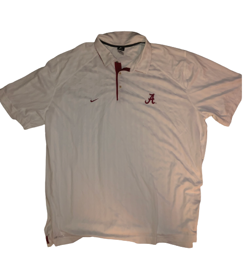 Dallas Warmack Alabama Football Polo (Size 4XL)