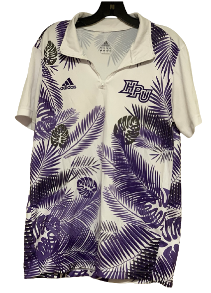 Jamal Wright High Point Basketball Exclusive Bahamas Polo (Size L)