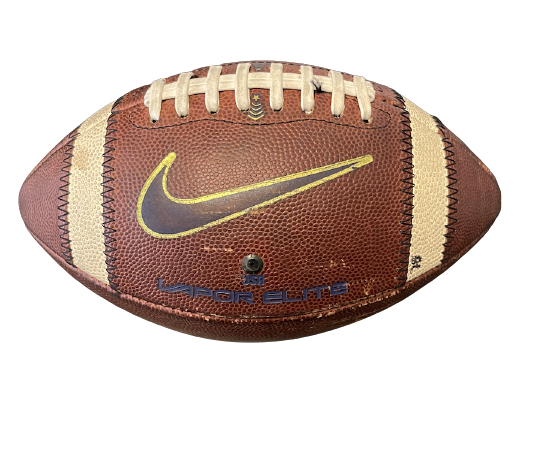 Jeffery Pooler Jr. West Virginia Football Game-Used Ball