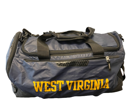 Jeffery Pooler Jr. West Virginia Football Team Issued Duffel Bag