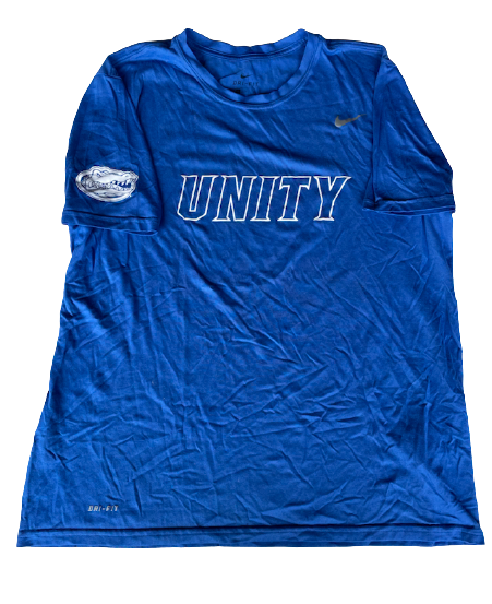 Kendyl Lindaman Florida Softball Player Exclusive "UNITY" Workout Shirt (Size XL)