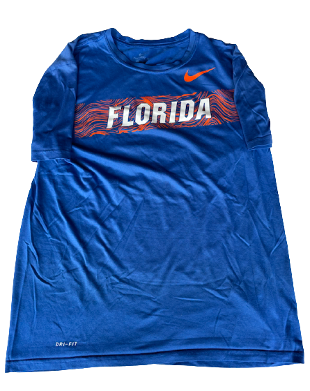 Kendyl Lindaman Florida Softball Team Issued Workout Shirt (Size L)