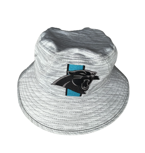 Mason Stokke Carolina Panthers Team Issued Bucket Hat (Size M/L)