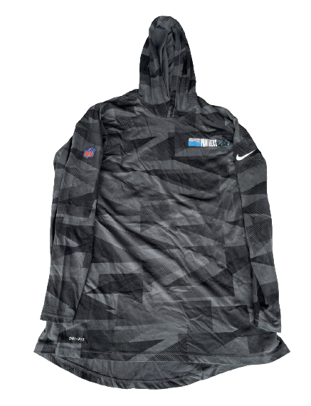 Mason Stokke Carolina Panthers Team Issued Performance Hoodie (Size XL)