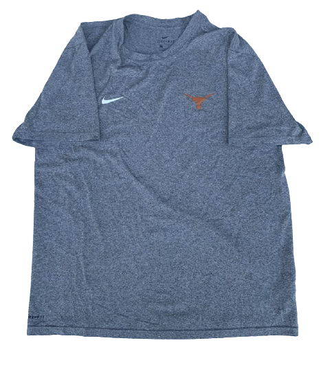 Ryan Bujcevski Texas Football Team Issued Workout T-Shirt (Size L)