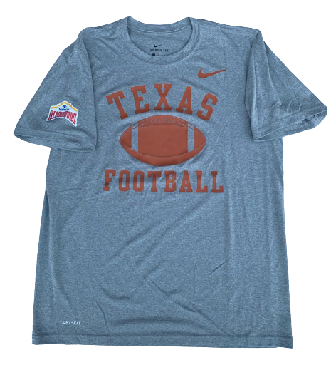 Ryan Bujcevski Texas Football Team Exclusive Alamo Bowl Shirt (Size L)