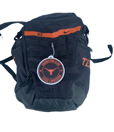 Ryan Bujcevski Texas Football Player Exclusive Kevin Durant Backpack w – The Players Trunk