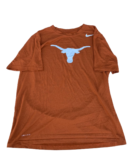 Ryan Bujcevski Texas Football Team Issued T-Shirt (Size L)