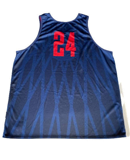 Przemek Karnowski Gonzaga Basketball SIGNED Player Exclusive Reversible Practice Jersey (Size 3XL)