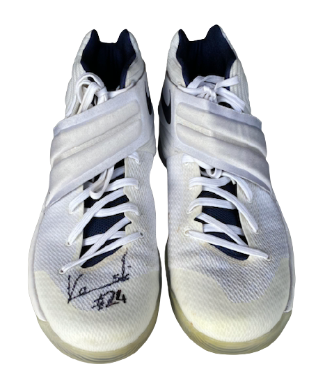 Przemek Karnowski Gonzaga Basketball SIGNED Team Issued Shoes (Size 15)