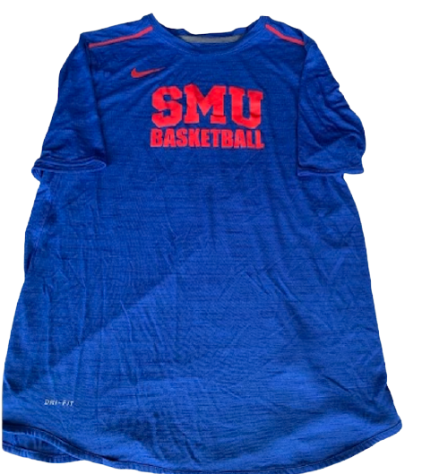 Jimmy Whitt Jr. SMU Basketball Team Issued Shirt (Size L)