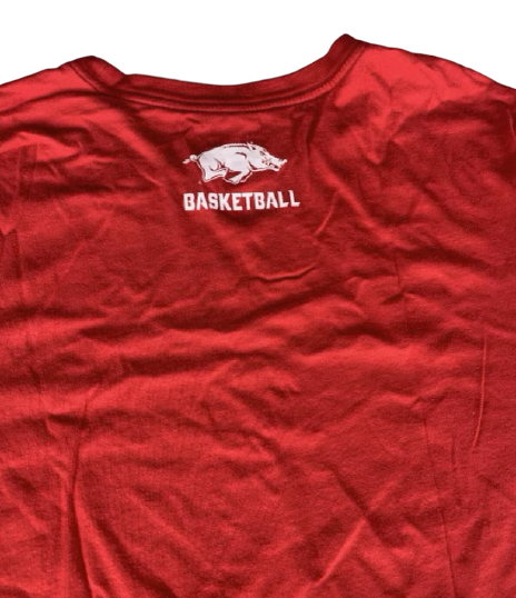 Jimmy Whitt Jr. Arkansas Basketball Team Issued Shirt (Size XL)