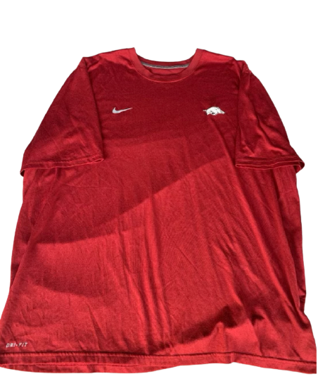 Jimmy Whitt Jr. Arkansas Basketball Team Issued Shirt (Size XXL)
