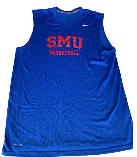 Jimmy Whitt Jr. SMU Basketball Team Issued Tank (Size L)