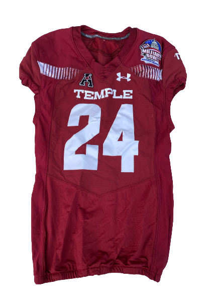 Kimere Brown Temple Football 2019 Military Bowl Game Jersey